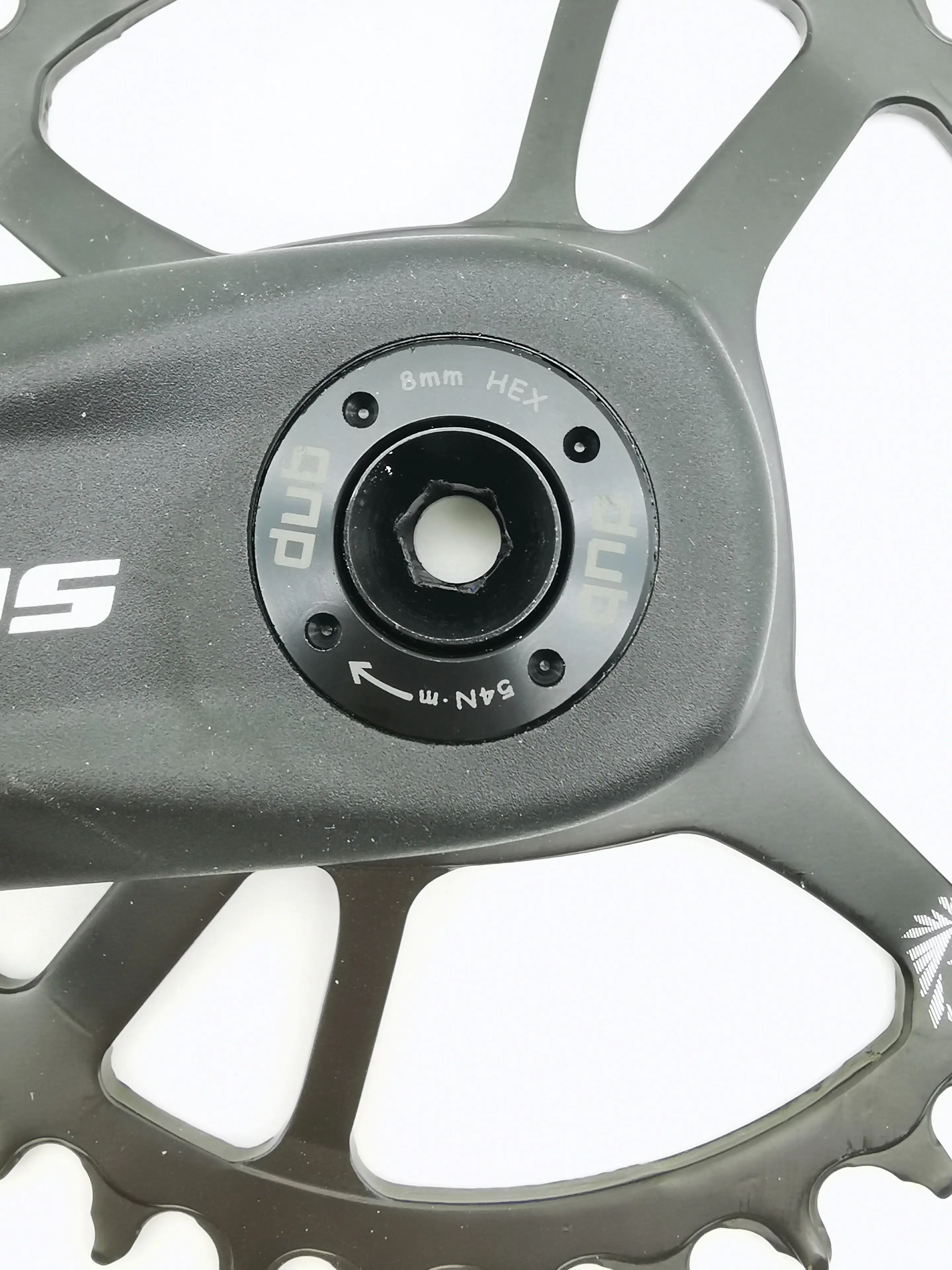 AliExpress NONE Sram Mtb/Road Dub Crank Arm Bolt M18/M30 Lichtmetalen Self Extraheren, Zwart for xx1 red force