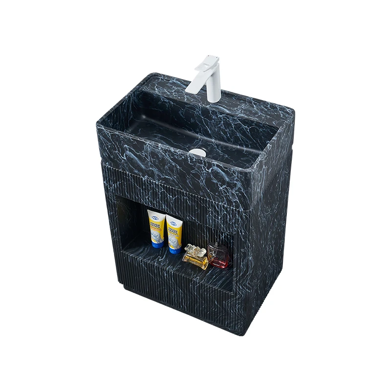 

Колонна для умывальника с мраморным узором, бытовая ванная комната, встроенная колонна, умывальник высокого класса