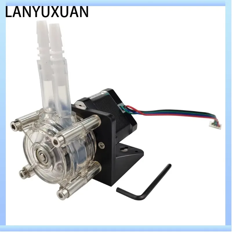 

6-30V Large Flow Rate Peristaltic Pump Dosing Pump Anti-corrosion Vacuum Pump 0-400ml/min