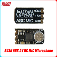 RUSH AGC 5V DC MIC Microphone for RUSH TANK Mini FPV RC Drone Transmitter VTX