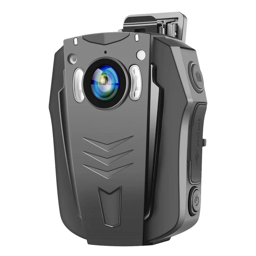 BOBLOV PD70 WiFi Night Vision 1296P Wearable Body Worn Cameras Bodycam Built-in Memory Body Camera with Recorder