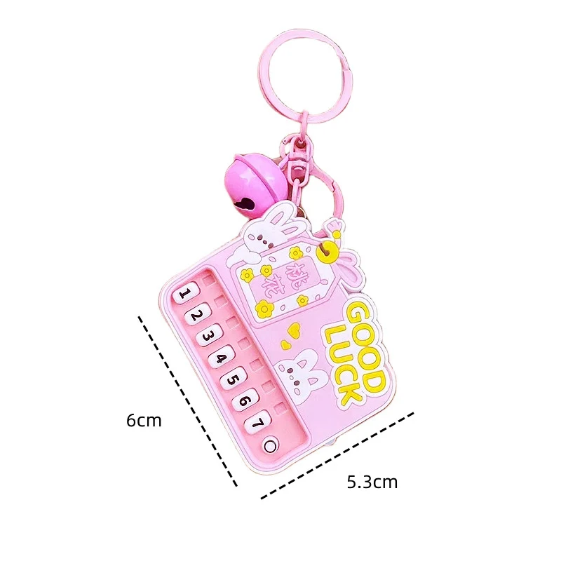 Creative Mini Electronic Piano Game Toy Keychain Pendant With Music Lights Children\'s Puzzle Handheld Electronic Piano Toys