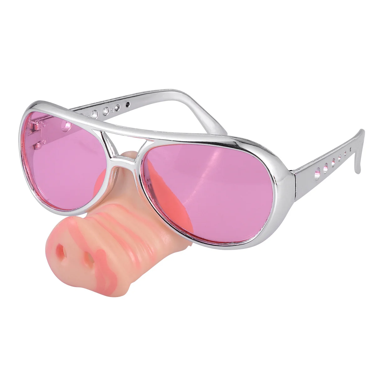 Varken Neus Bril Grappige Zonnebril Halloween Kostuum Partij Schedel Masker Prop Duurzaam Niet Vervagend Past Volwassenen Geschenken Families