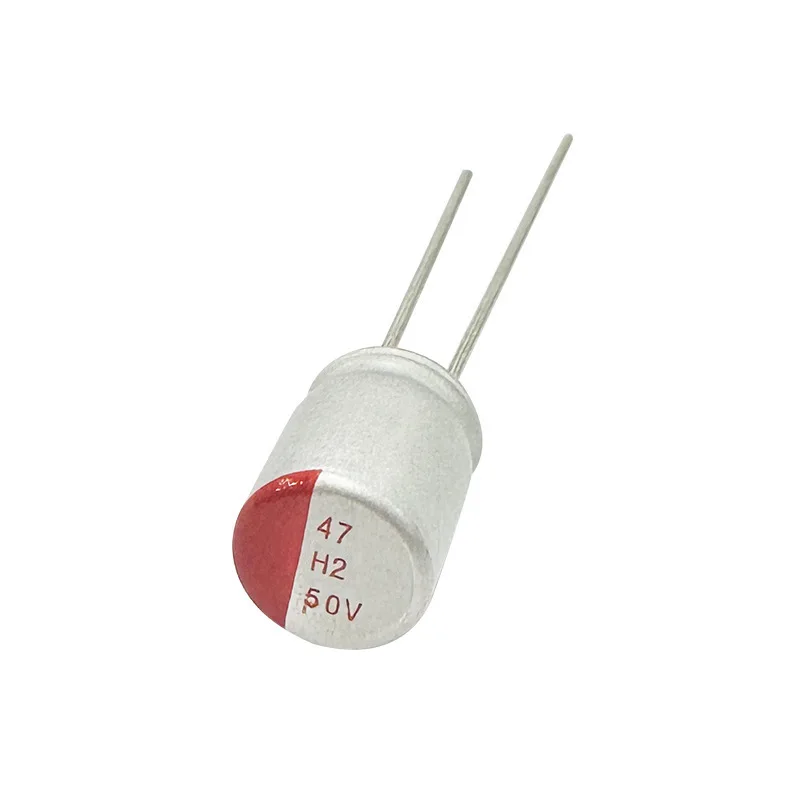 35個-50v-47uf-ポリマー固体電解コンデンサ-63x8mm-ラジアル型-pd急速充電器電源用