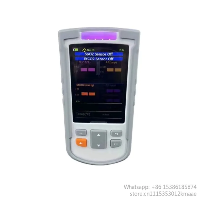Vequyn Portable Multi-Gas Anesthesia Monitor: ETCO2 Carbon Dioxide Device for Cats, Dogs, Pets