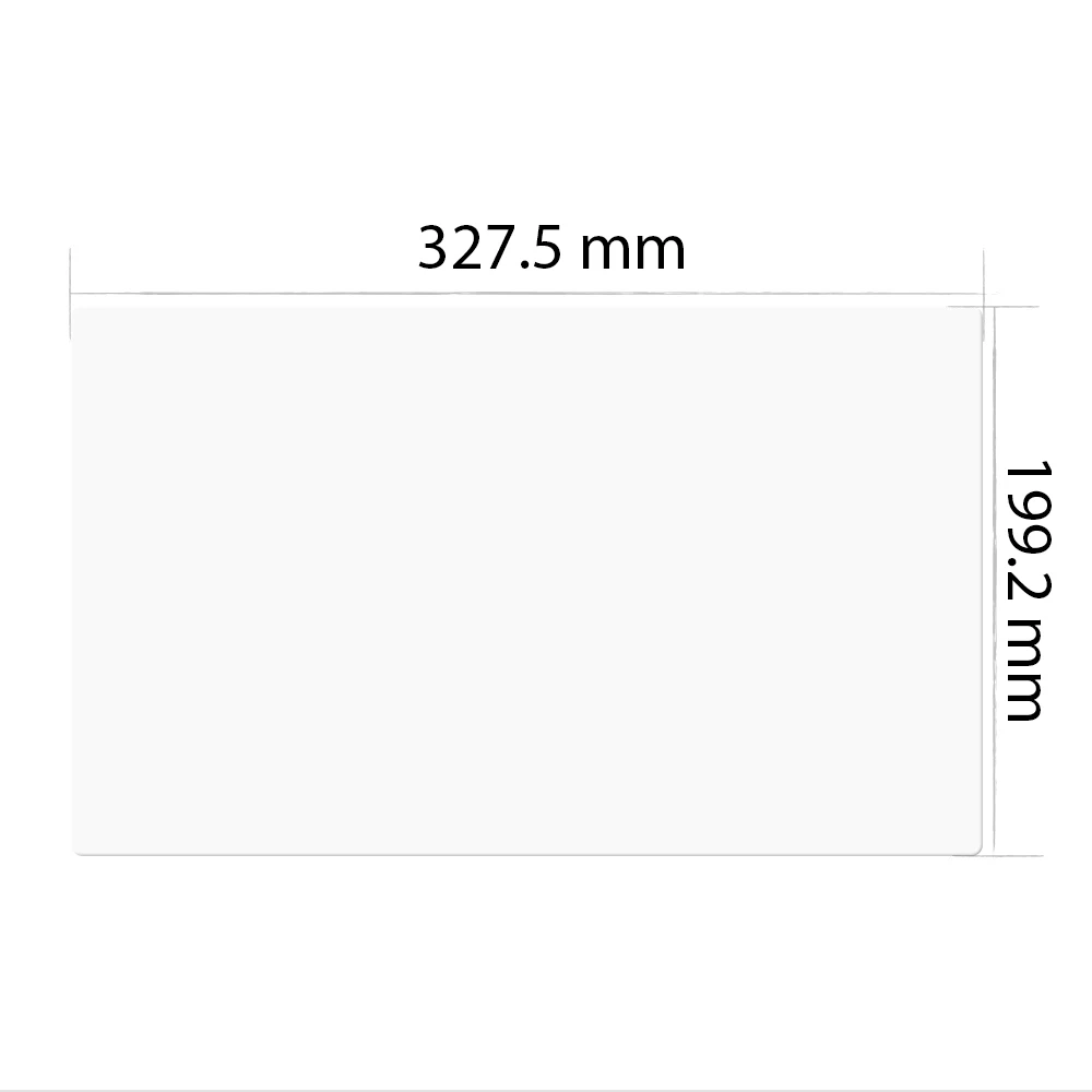 XP-Pen 13,3 inch beschermfolie voor Artist 13,3 Pro grafische monitor tekentablet (2 stuks in één verpakking)