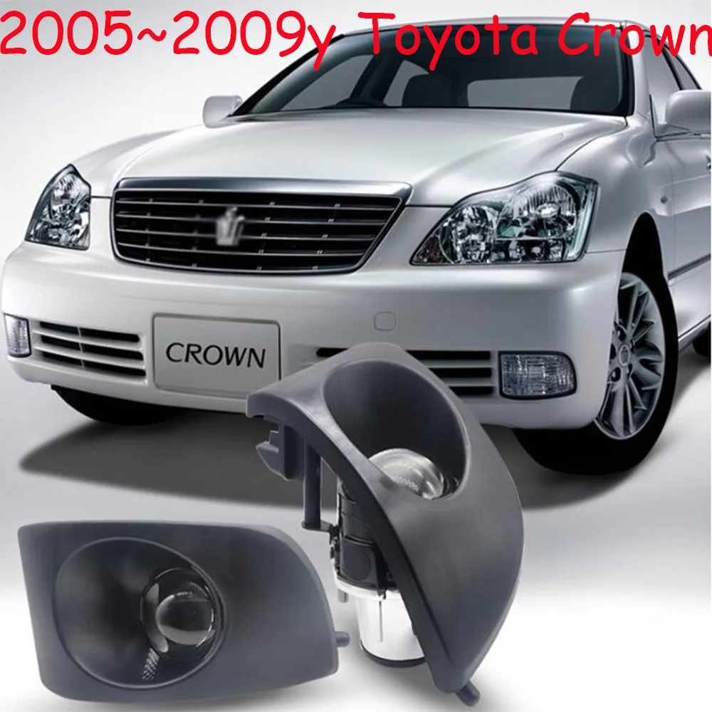 

car bupmer head light for Toyota Crown fog light headlight 2005~2009y car accessories LED daytime headlamp