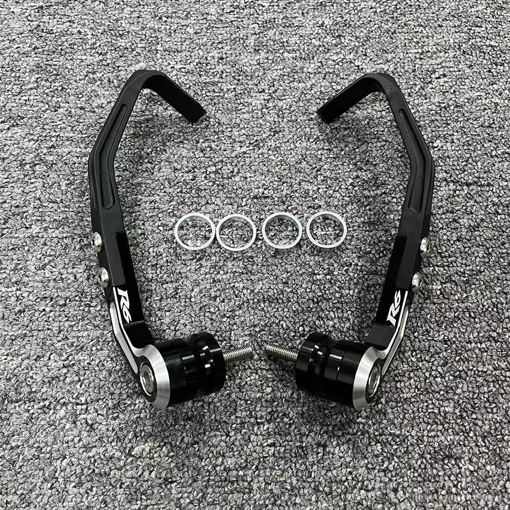 YAMAHA YZF-R6에 적합 2017 2018 2019 2020 2021 2022 2023 오토바이 브레이크 핸들은 조정 가능한 프로 핸드 가드를 보호합니다