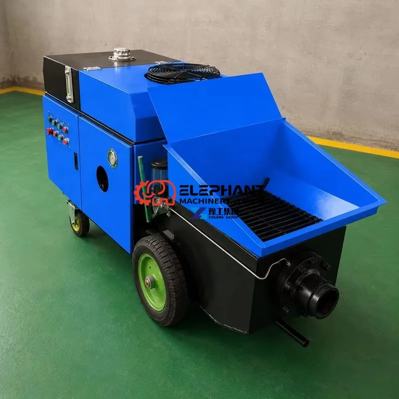 Hot Sale Wholesale Mini Concrete Pump Portable Concrete Transfer Pump Pumping Equipment with Customization Support