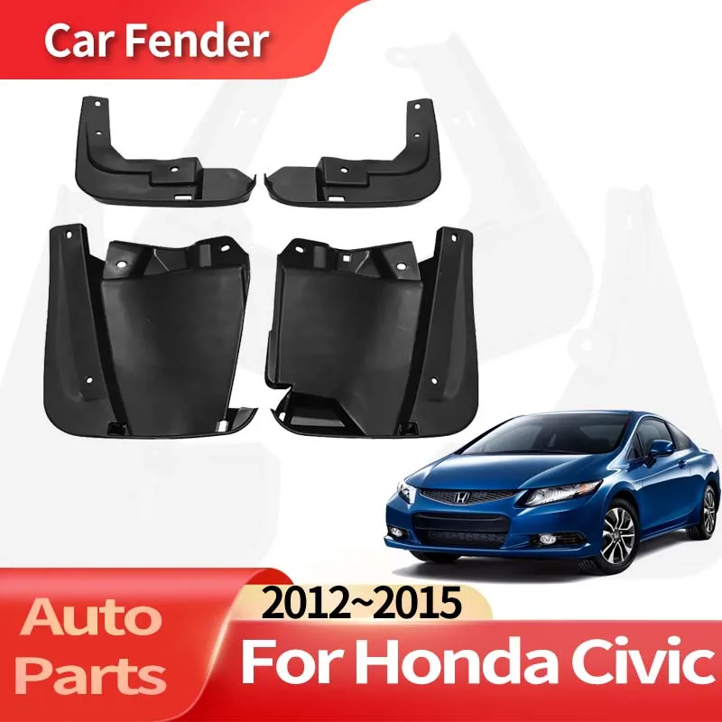 

Auto Accessories For Honda Civic 2012~2015 Fender Lining Car Fender Anti-sand Splash Mud Guard Skin Punch-free Installation Tool