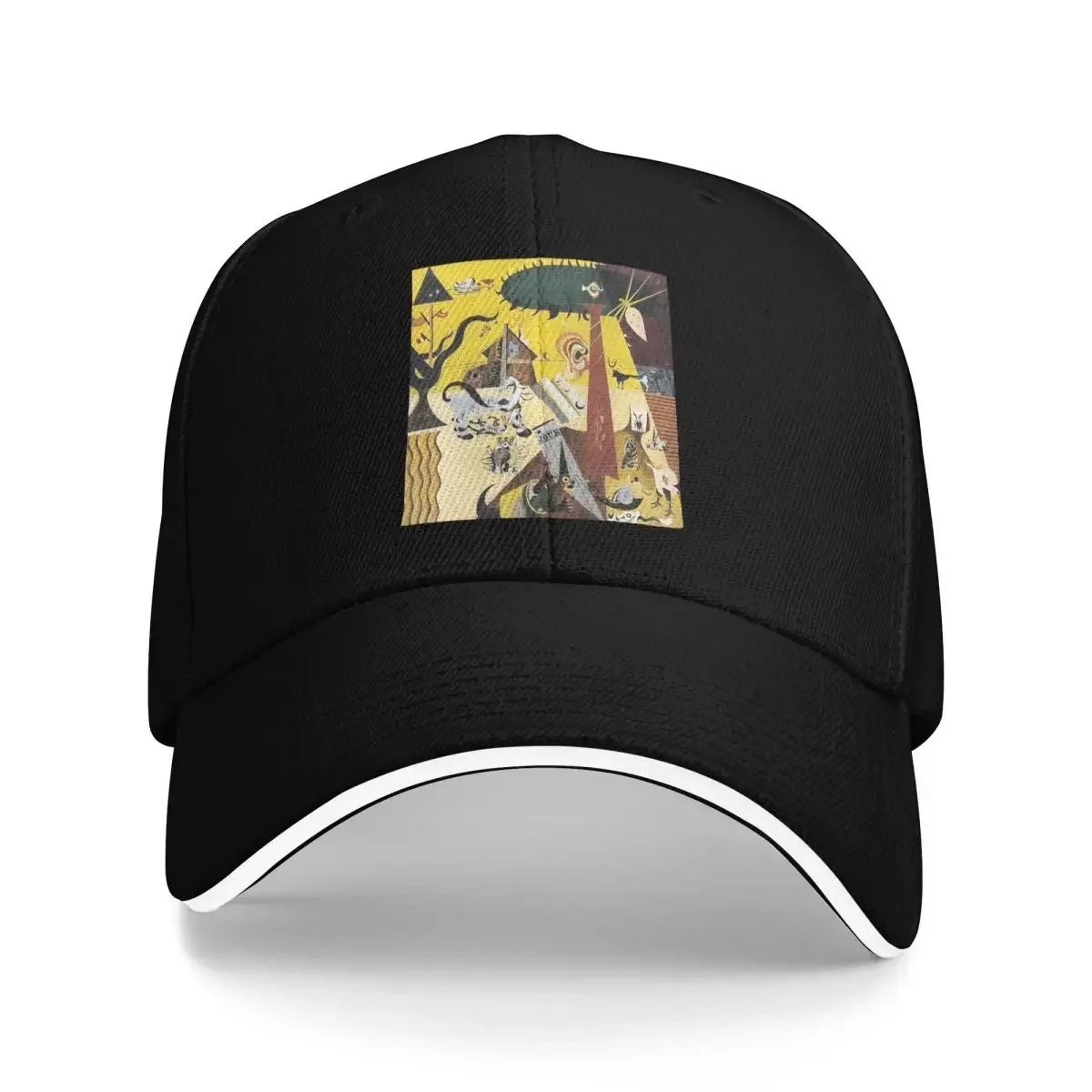 The Tilled Field Joan Mir Painting Unisex Lightweight Men's Cap Cap For Women Cap Man Summer