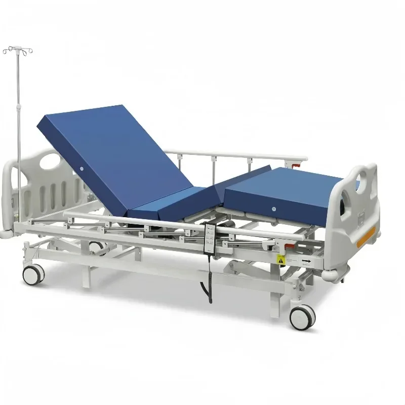 

Hospital medical bed adjustable position automatic 3 function electric bed