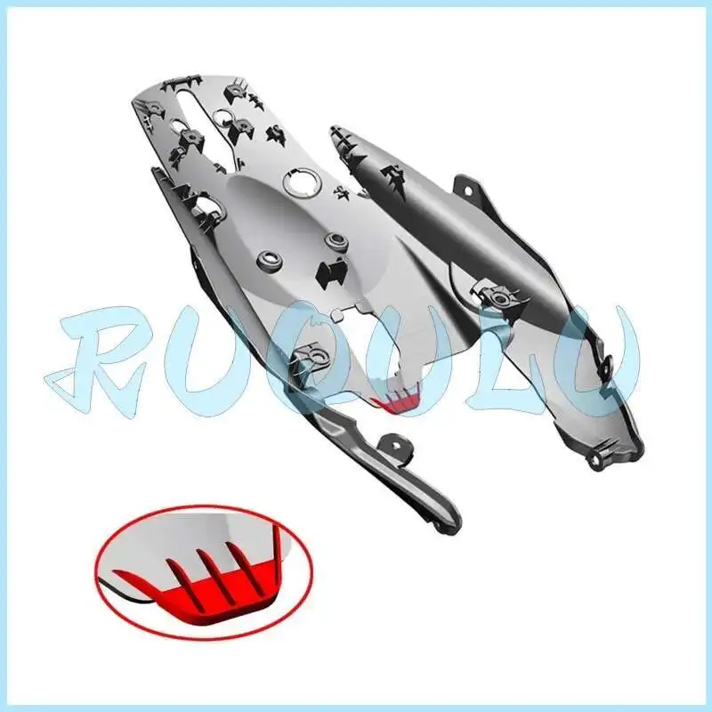 

Zt310-v Rear Skirt (dark Gray Matte) 4044201-252051 For Zontes