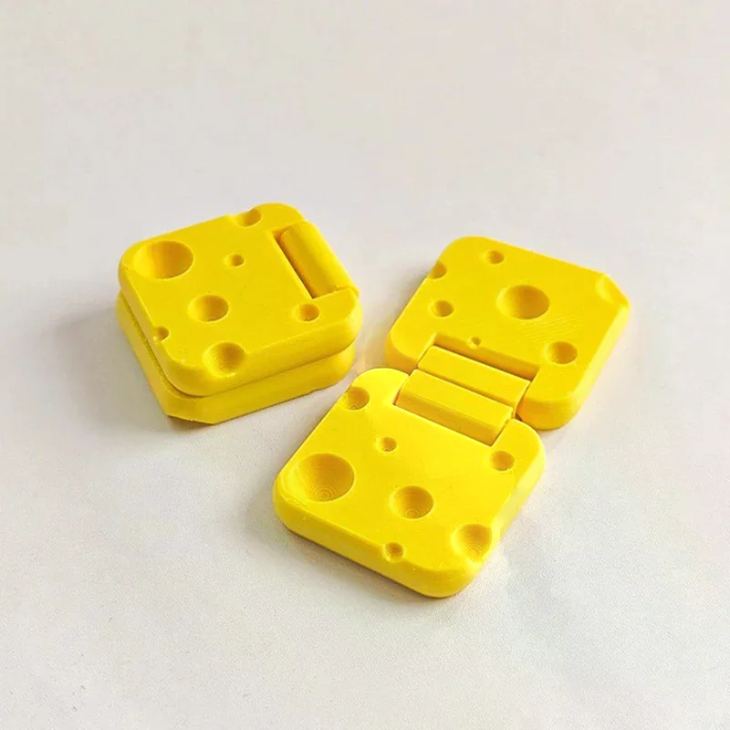 

Набор из 1/3 шт. мини-игрушек-слайдеров в форме сыра: гладкий скользящий флип-спин для снятия стресса у взрослых