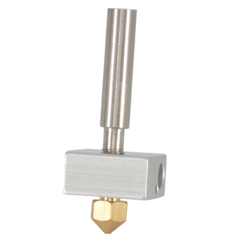 For Hotend Heated Block 20x20x10mm M6 Throat 7x31mm Nozzle 0.4mm Hot End for 1.75mm Filament Pritner [No.3 Elnic]