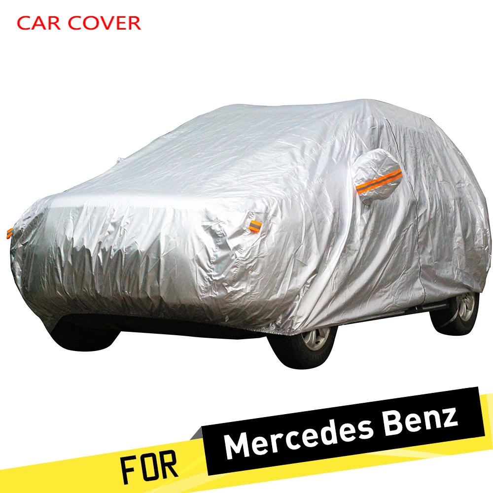 

Автомобильный чехол Седан Купе Универсал Дождь Солнце Снег Защитный чехол для Mercedes Benz E200 E220 E240 E250 E260 E270 E280 E290