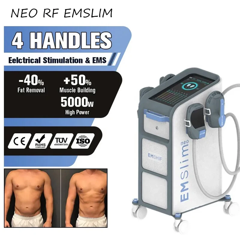 NEO Emslim RF body Shaping machine electromagnetic building muscle stimulator machine electro stimulation slimming machine