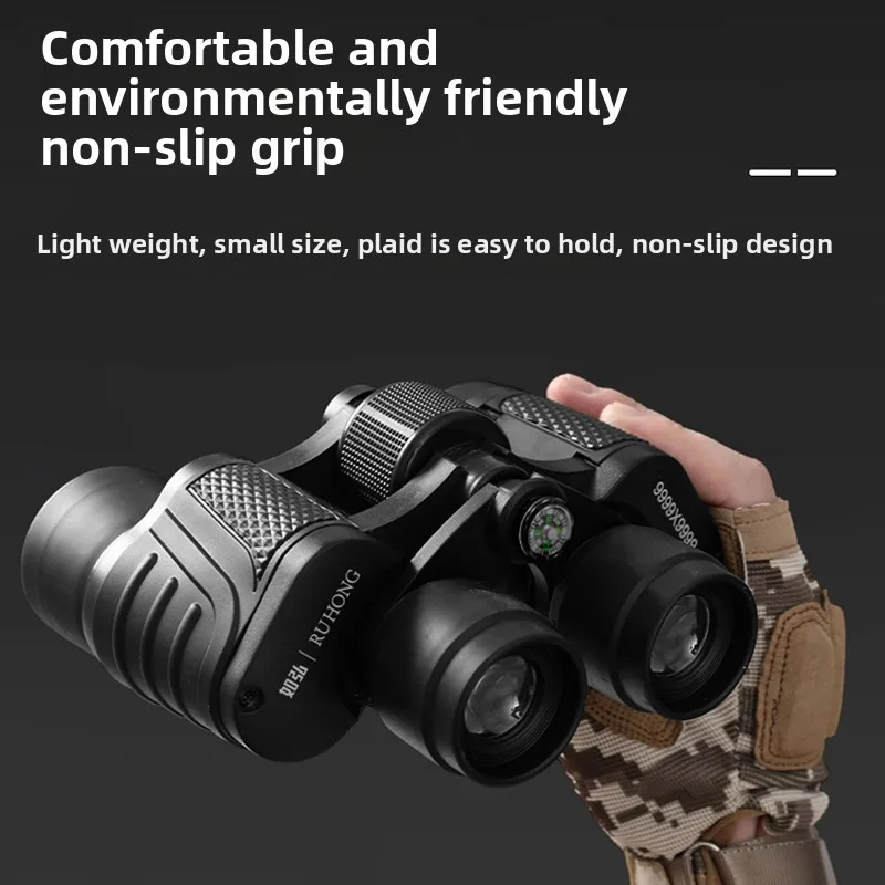 

10X50 HD Binoculars for Adults FMC BAK4 Prism High Power Central Focus for Bird Watching Outdoor Optics