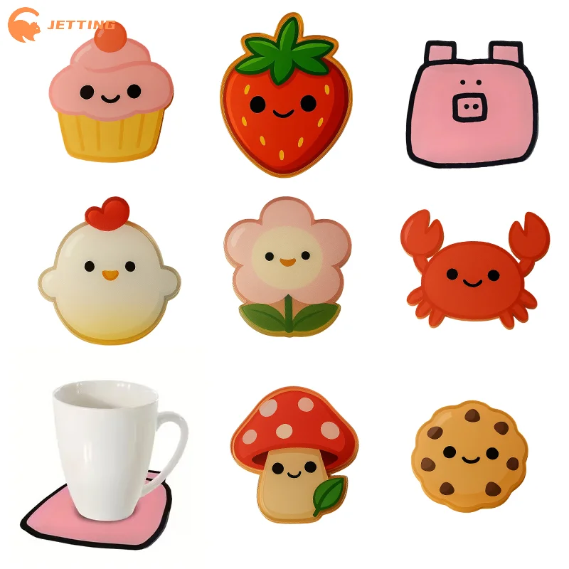 (New) 1PCS Cartoon Acrylic Coa - Coffee And Tea Bar recension och pris