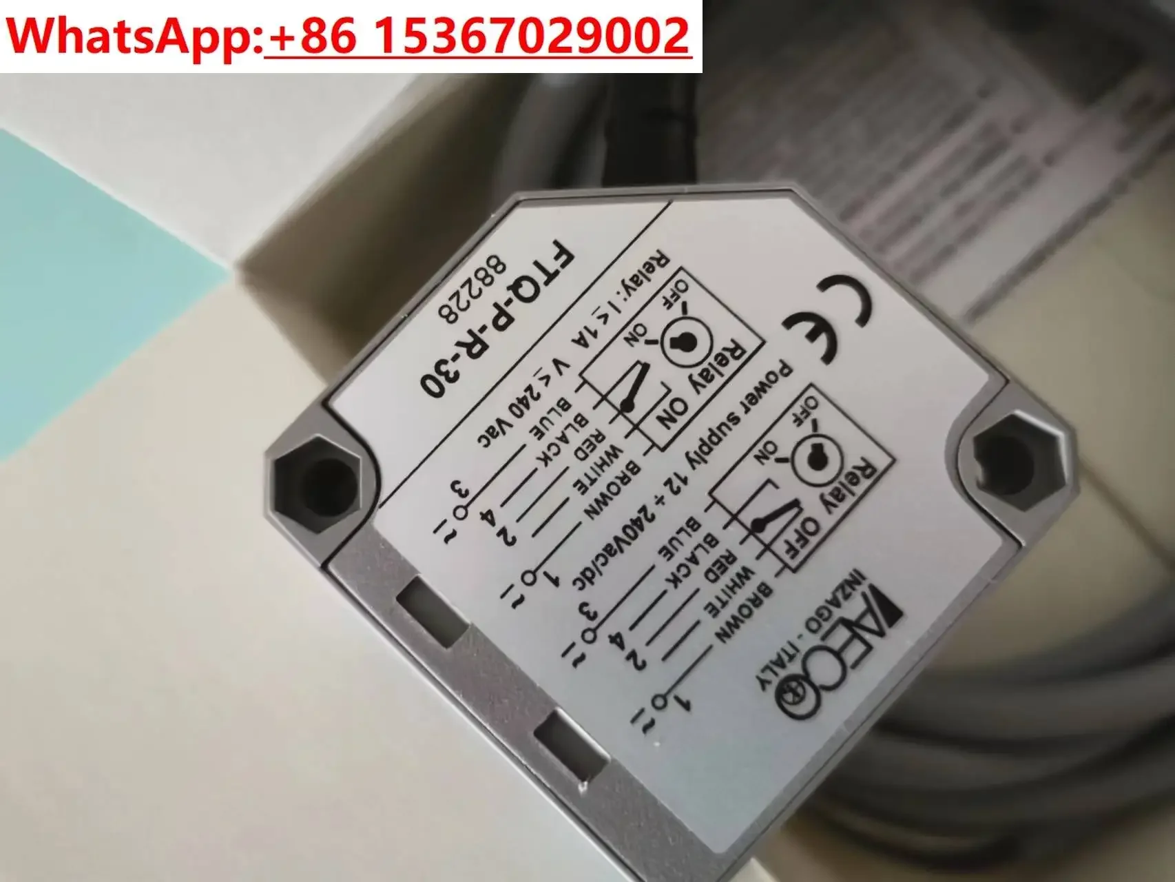 Sensor AECO FTQ-P-R-30 FTQPR30 FTQ000101 FTQ-P-R-30