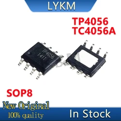 10-100/Uds nuevo Original TC4056A TP4056 SOP8 1 chip cargador de batería de iones de litio lineal en Stock
