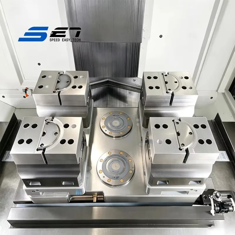 Zero Point Pull Stud Quick Change Pin 0.005mm Repeat Accuracy CNC Lathe 5 Axis Milling Machine