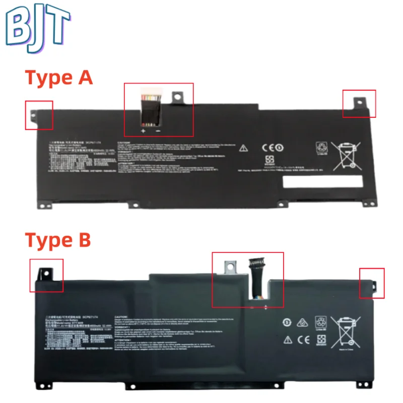 

11.4V 52.4Wh New BTY-M49 Laptop Battery For MSI Prestige 14 A10SC-057RU A10SC-009 A10RB-015CN i7-10710U A10RAS A10M MS-14C1