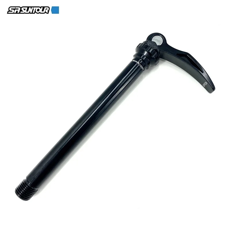 

For SR SUNTOUR XCR/Raidon/Zeron/Aion/DUROLUX38 Front Fork 15mm*110mm Threaded Axle with Quick Release Lever for Boost 110mm Hubs