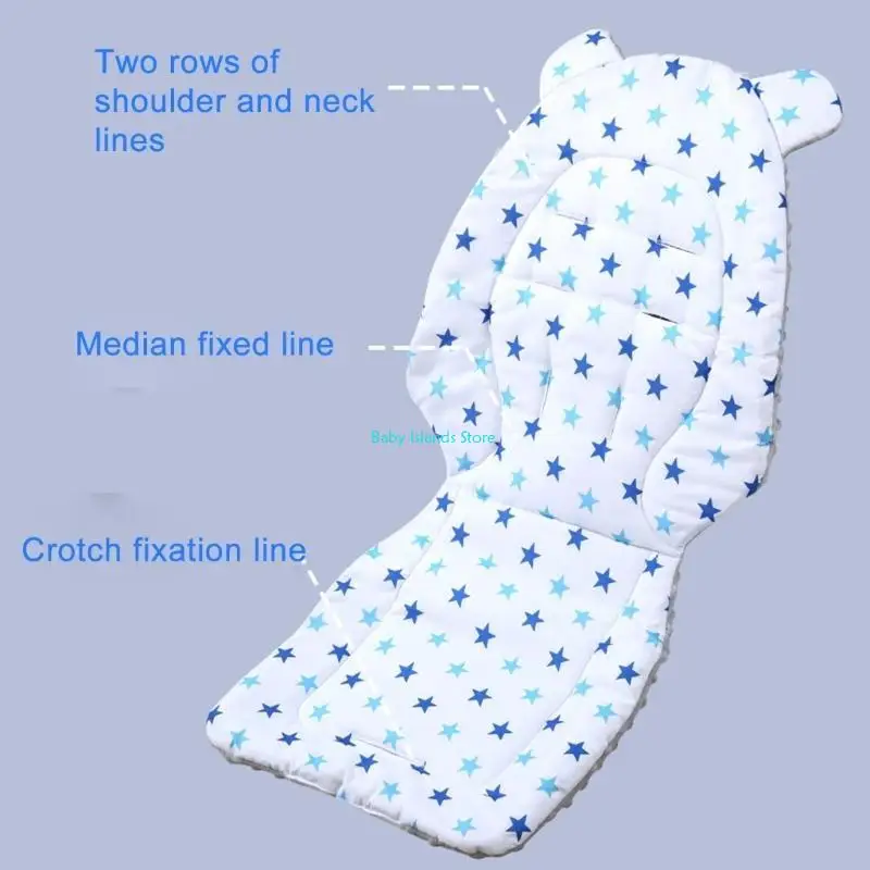 K92D Ergonomische kinderwagens, voering, ademend zitkussen, schokbestendig peuterkussen