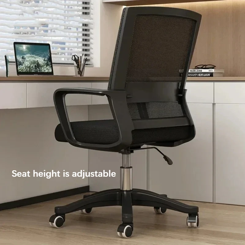 Luxury Gaming Office Chairs Swivel Bedrooms Comfy Office Chairs Comfortable Black Home Women Sedie Da Ufficio Office Furniture