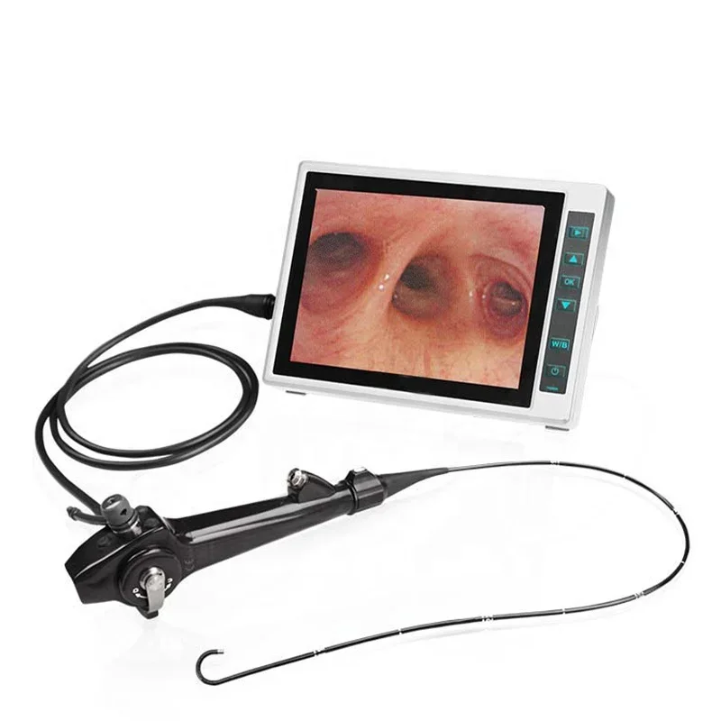 Flexible Video bronchoscope with HD endoscope   Bronchial endoscope portable electronic endoscope