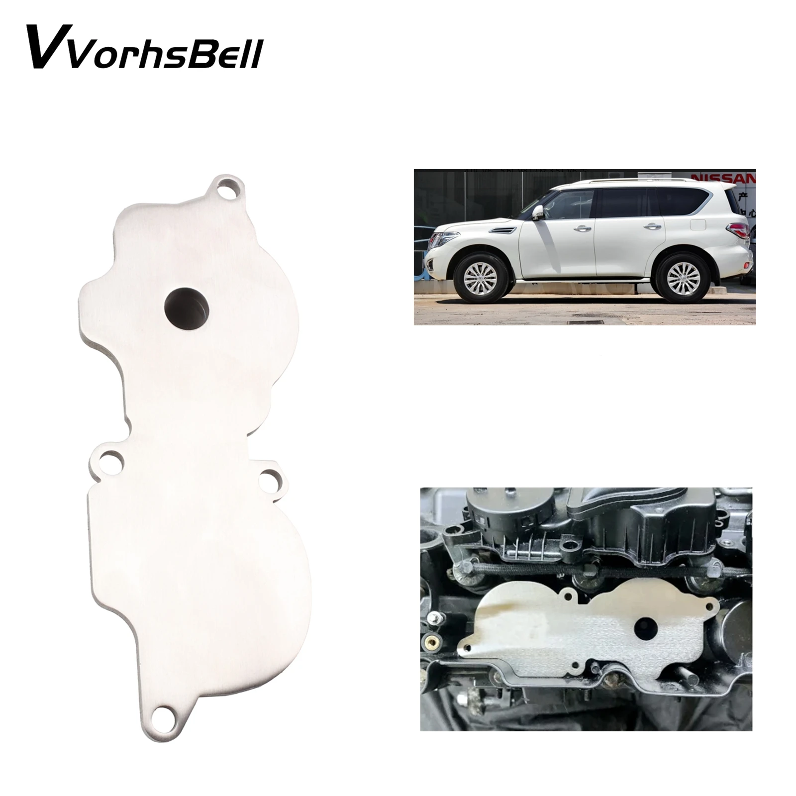 

Сверхмощный вентиляционный адаптер картера из нержавеющей стали PCV — для двигателя Nissan Patrol M57 3.0L