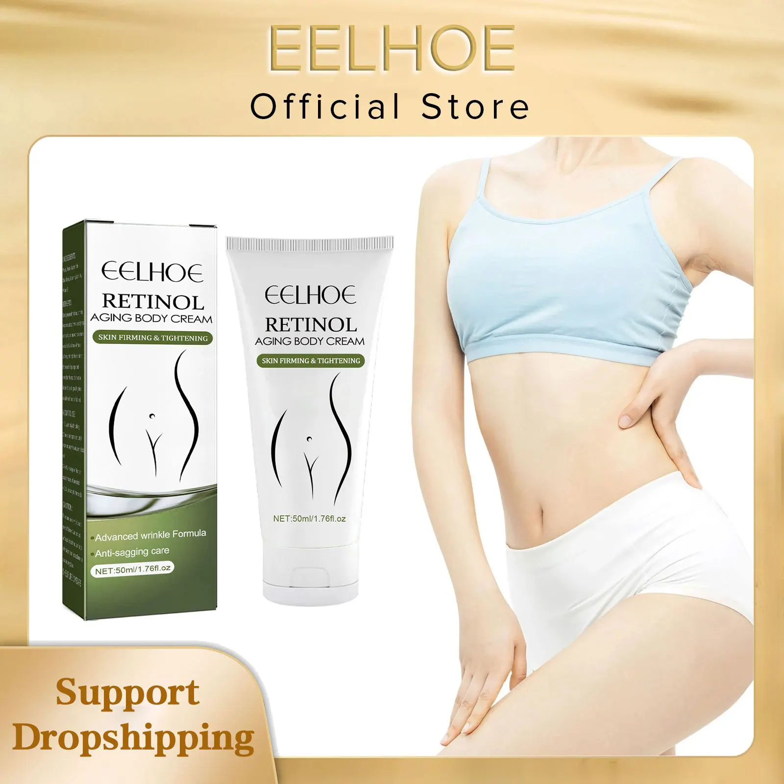 Loción corporal anticelulítica que mejora la flacidez, crema hidratante antienvejecimiento para dar forma, suaviza el aclaramiento de líneas finas