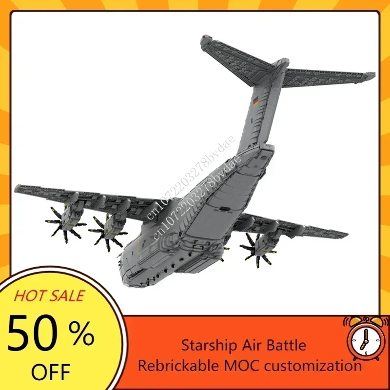 9228PCS MOC Airbus A400M Atlas ( Without Power Functions ) Model Custom Puzzles Technology  DIY Assemble Toys Kids Gifts