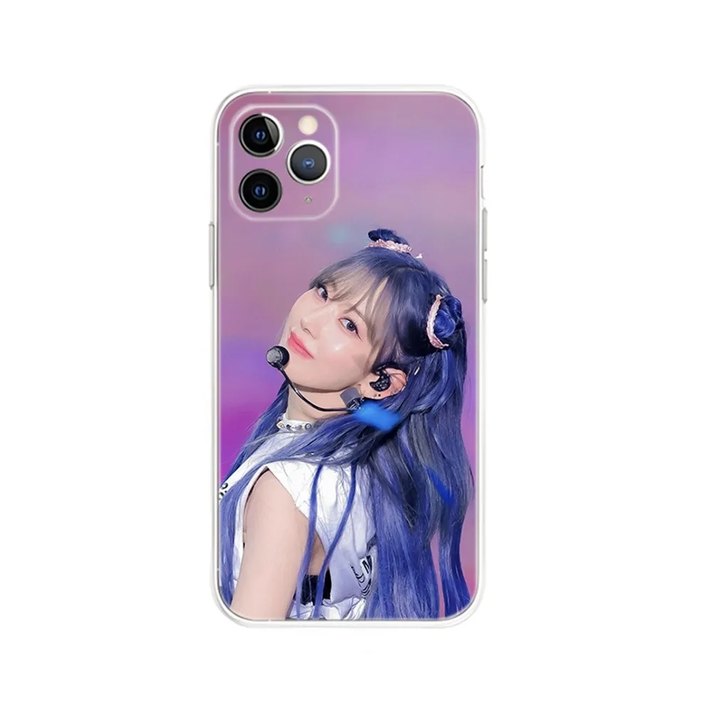 Kpop Miyawaki Sakura Phone Case For iPhone Apple 15,14,13,12,Mini,11,Pro,Max,Plus,X,XR,XS,8,SE,2020,Plus Transparent Cover