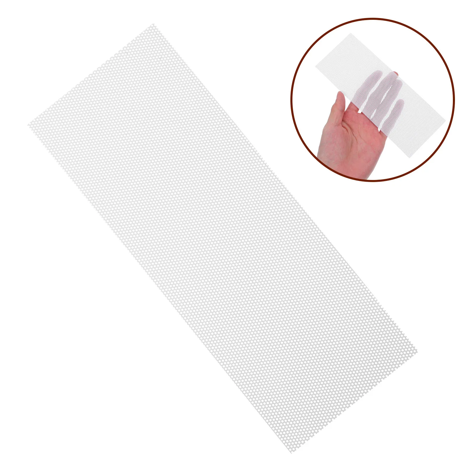 

8 шт. сетчатых листов из ПВХ для глаз, 18x7 см, плотно прилегающие, для масок животных, костюмов для косплея, рукоделия, сетчатых масок, меховых костюмов, для глаз