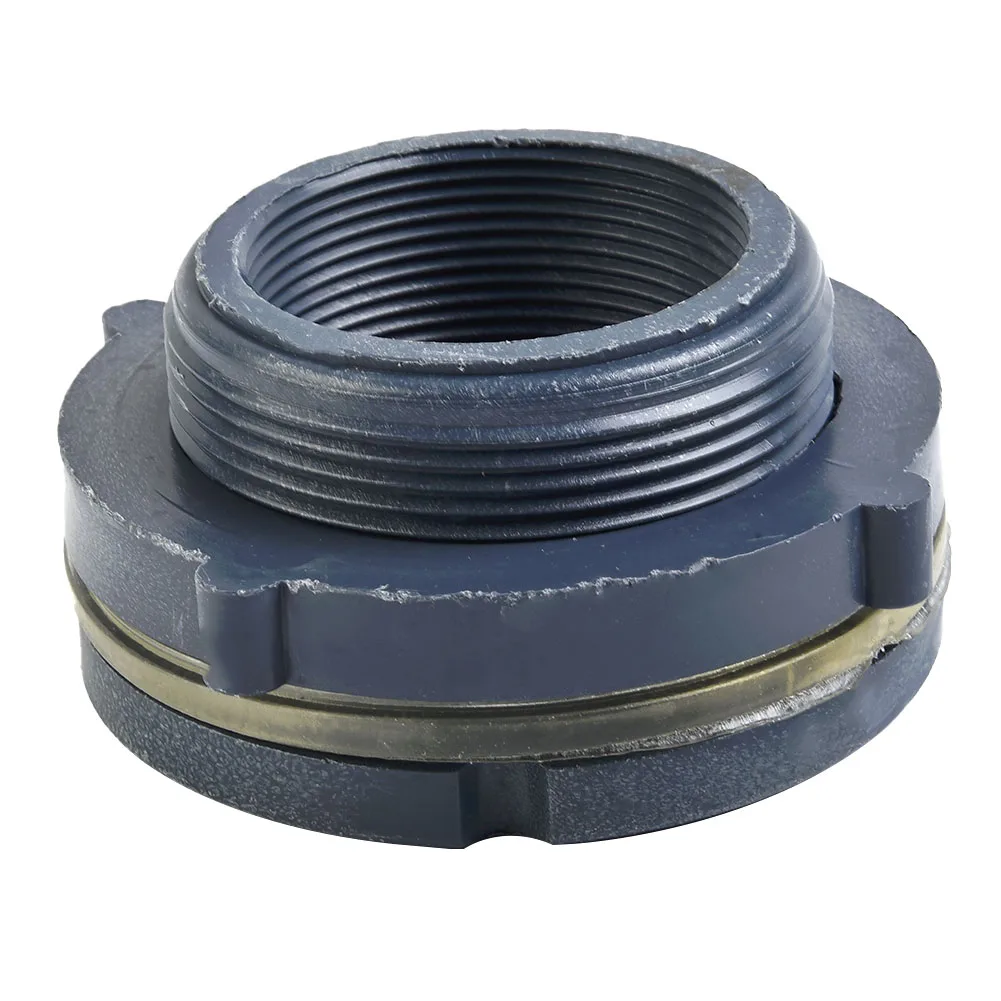 Adapter Bulkhead Fitting 6 Minutes 1 1.2 1.5 2 Joint With 4mm Seal Gasket For Aquarium For Commercial Plumbing