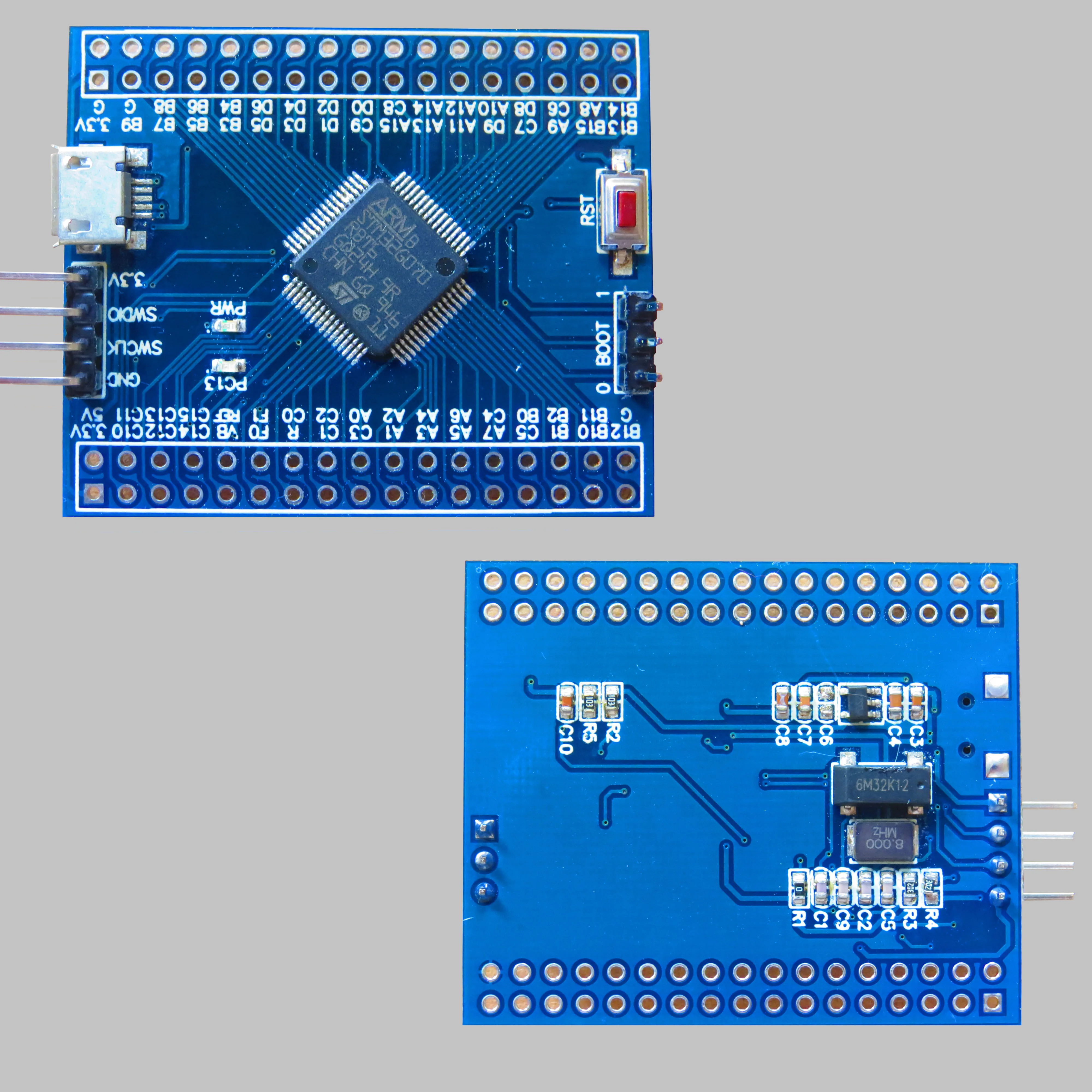 

Stm32g070 Core Board Stm32g070rbt6 Minimum System Cortex-M0 Development Board 64pin