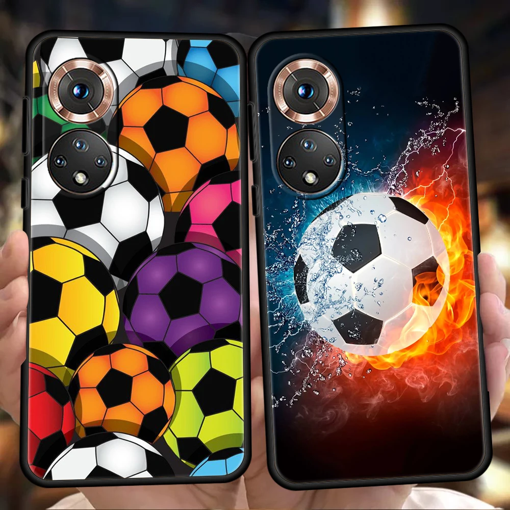 

Football Phone Case For Honor 50 10i 20i Pro Cover Bag For Honor 20 20S 10 9 8A 8S 8X 7A 5.7inch 7X Silicone Shell Fundas Coque