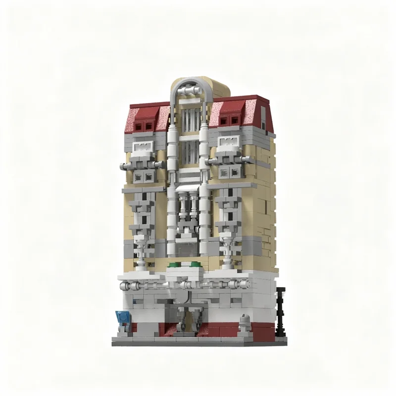 1007pcs MOC S Building Modular Streetscape Mini Model Blocks Architecture Christmas Gifts DIY Idea Education Toy Creative