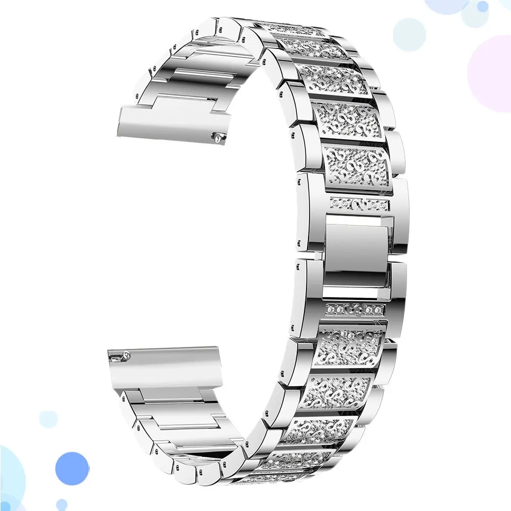 

Stylish Watch Strap Silver Simple Design Comfort Fit Replacement Band for Everyday Use Watch Accessories Strap