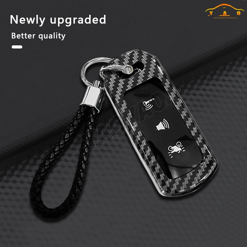 ABS Carbon fiber Remote Car Key Case For Honda PCX 125 150 SH125 SH300 SH300i NF07 Xadv Forza 300 SH X-adv Motorcycle Case 160