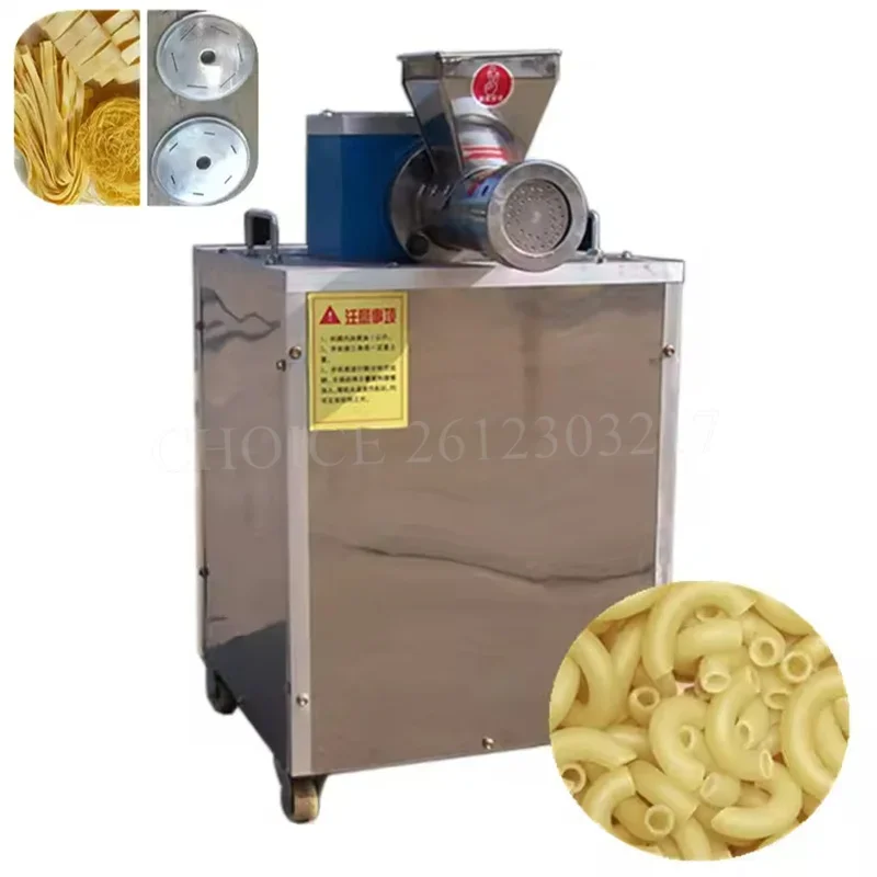 

Commercial Electric Screw Pasta Extruder Making Machine Automatic Hollow Pasta Noddle Maker Macaroni Spaghetti Progress Machine