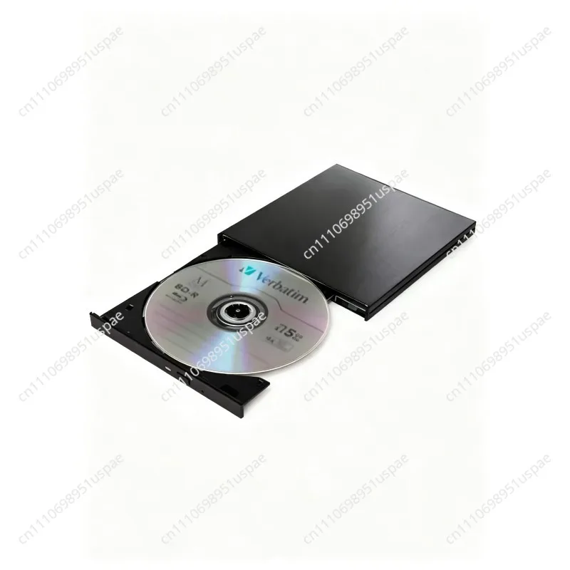 For Verbatim BDR Burner External Slimline Ultra HD 4K Blu-Ray Writer Portable Blu Ray Disc Drive USB Type C Support 100GB Mdisc