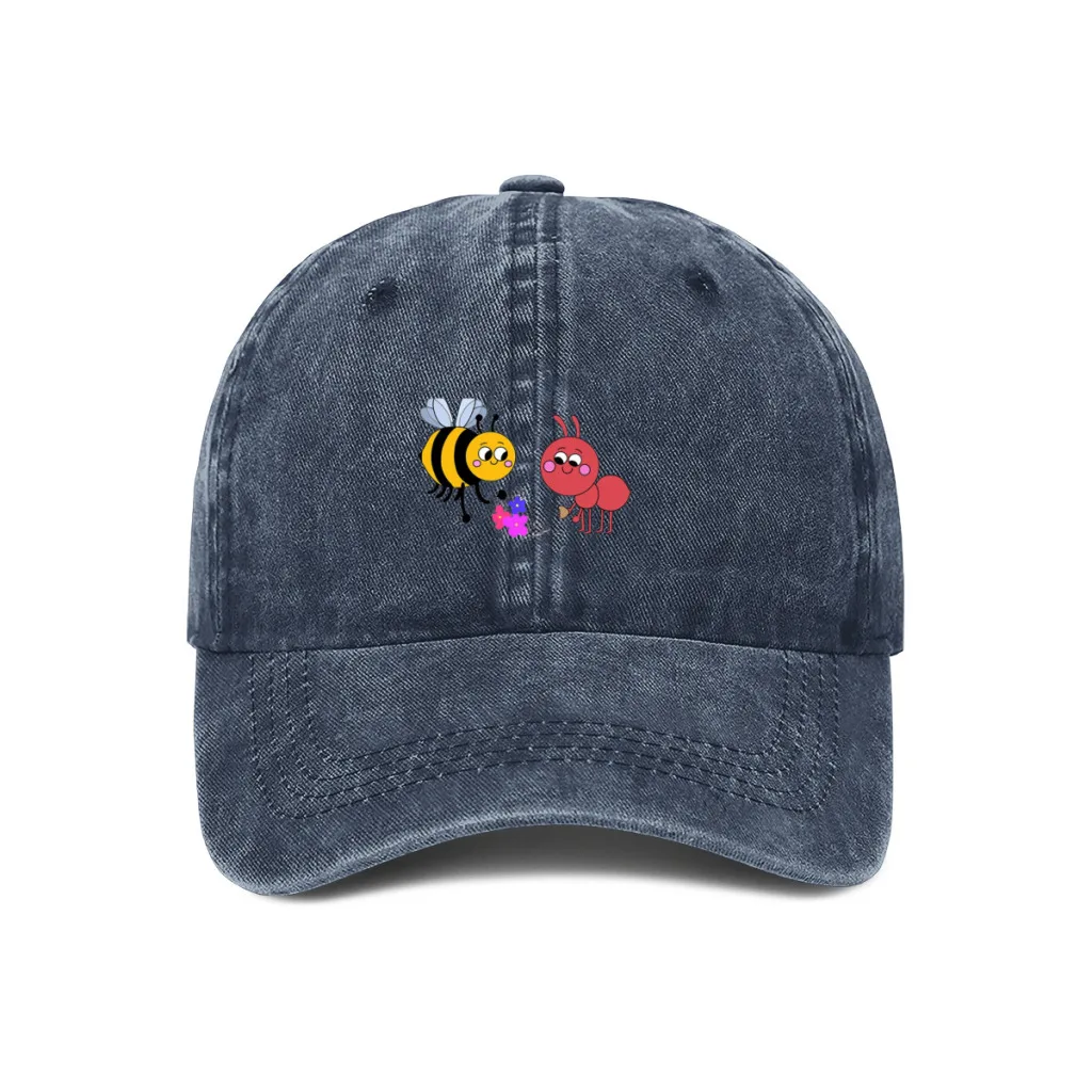 Bee and Ant Bumble Nums Fashion Baseball Cap Outdoor Caps Sunscreen Hat Hip Hop Tide Snapback Hats Adjustable Cowboy