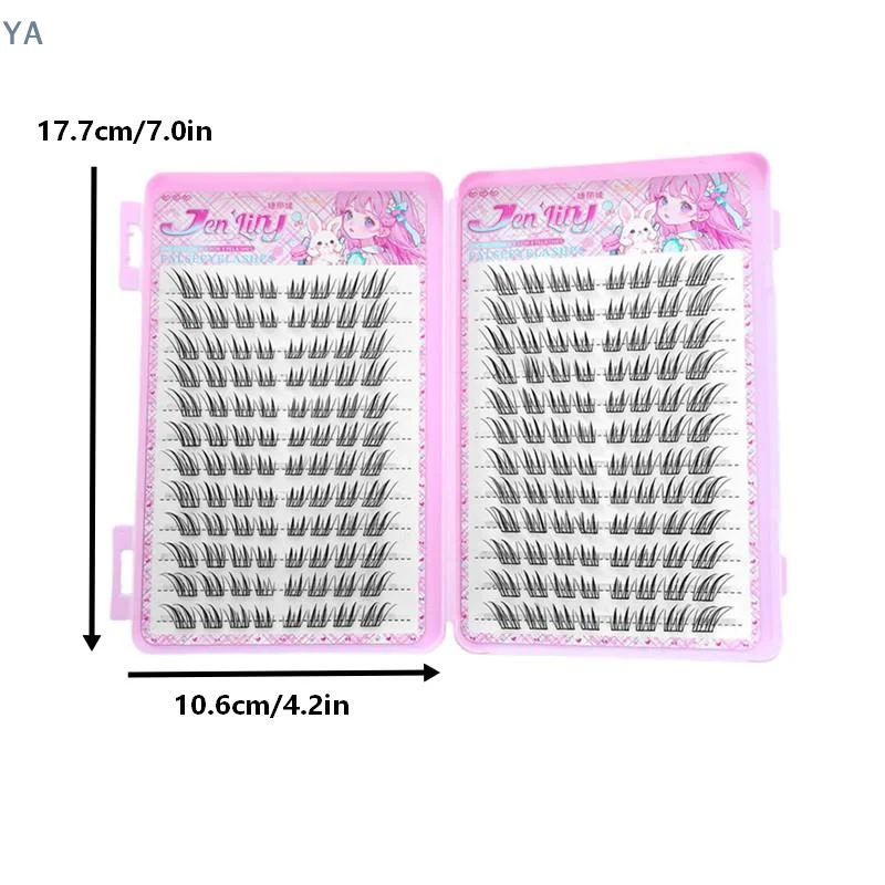 【SA】【SA】Fox Eye Glue-Free False Eyelashes Easy To Apply Beginner Friendly Natural Soft & Reusable For Daily Makeup