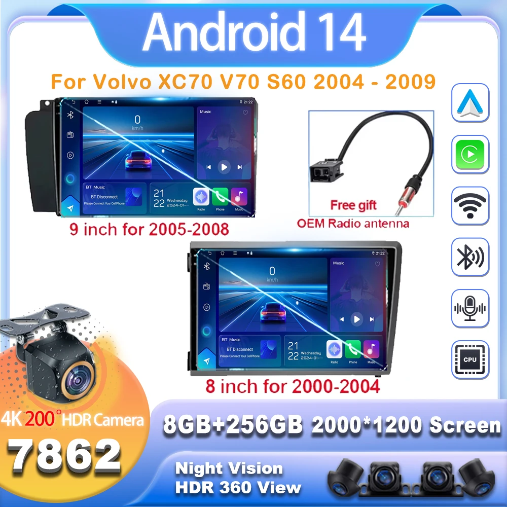 For Volvo XC70 V70 …