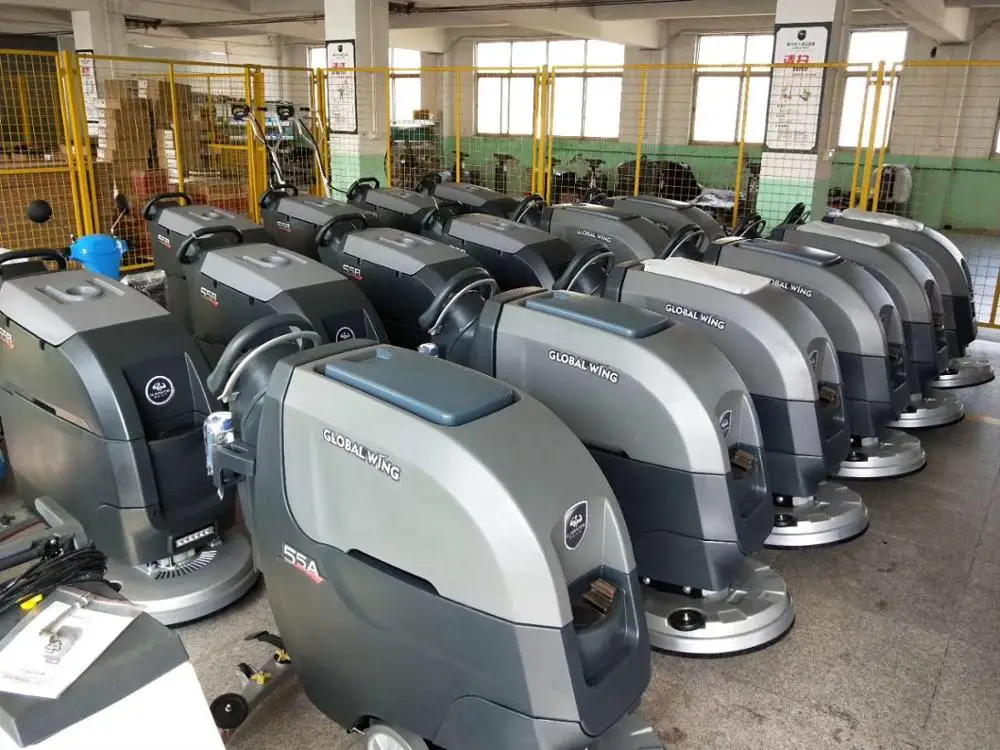 Good Feedback Dryer Washing Marble Walk Behind Floor Scrubber Floor Cleaning Machine Wholesale