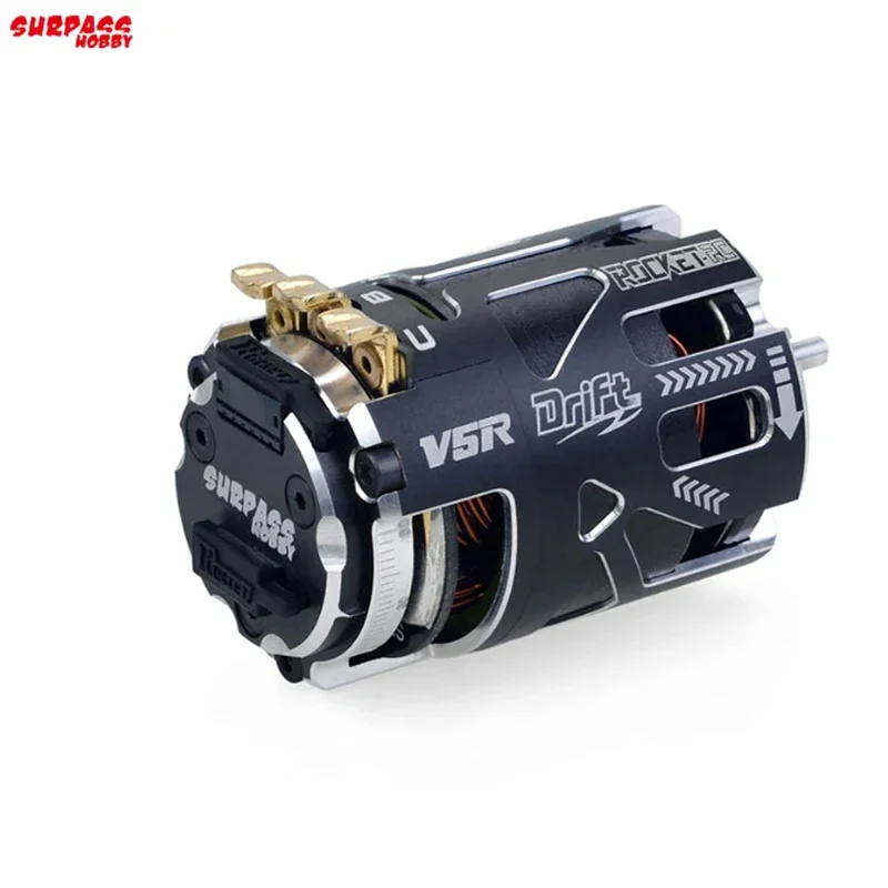 มอเตอร์ดริฟท์ไร้แปรงถ่าน RC Car Surpasshobby Rocket 540 V5R สำหรับรถ RC ขนาด 1/10 1/12 1/14 รถแข่ง RC รถบรรทุกแต่ง