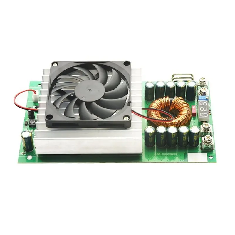 A84E-Voltage Regulator 1500W 50A DC-DC Buck Converter 15-90V To 2.5-72V Adjustable Step-Down Power Supply Module Without Case